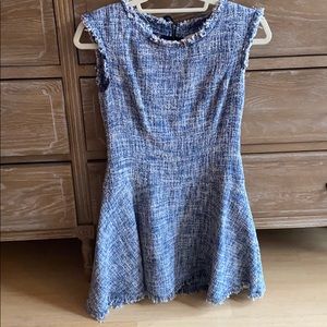 Rebecca Taylor Blue tweed dress